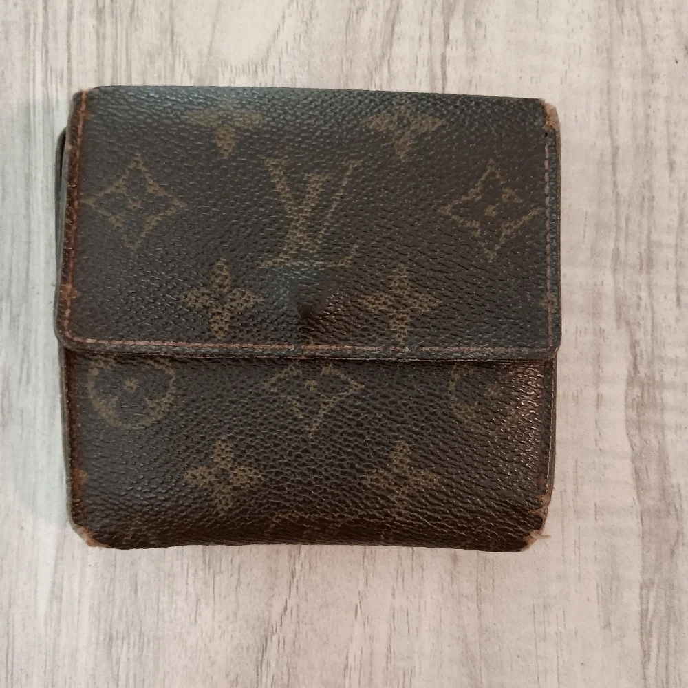 Louis Vuitton Monogram Portefeiulle Elise Trifold Wallet